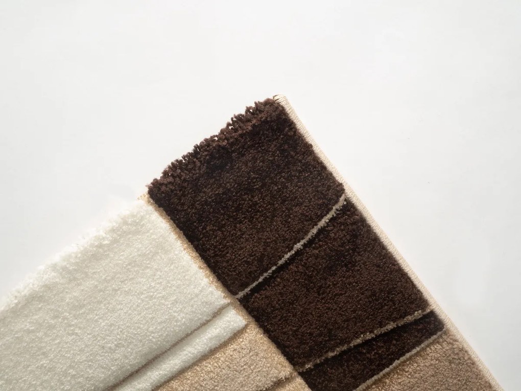 Spoltex, Kusový koberec Cascada Plus beige 6294, 120x170, béžová, chodba / predsieň