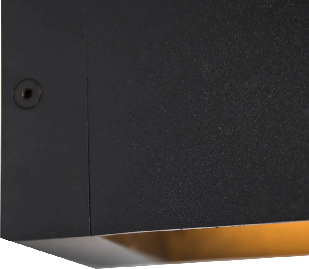 Inteligentné nástenné svietidlo čierne 8 cm vrátane Wifi G9 - Transfer