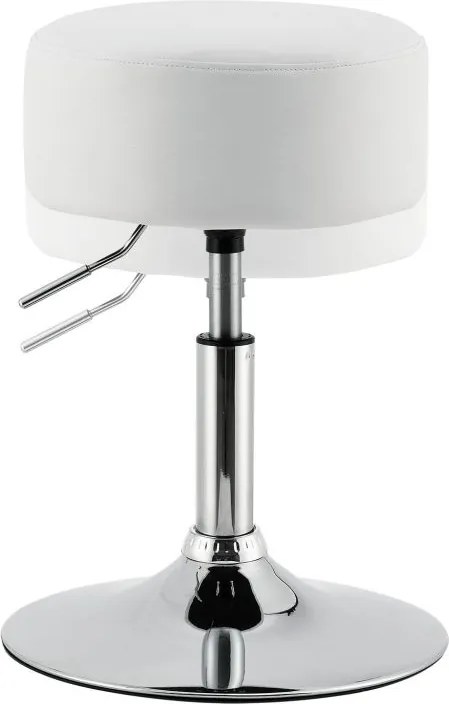 Toaletná stolička Tonia, biela