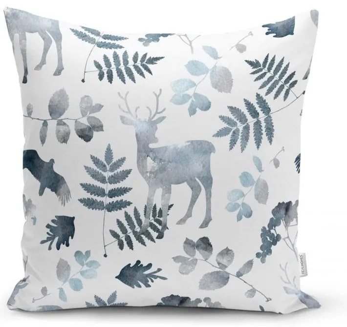 Súprava 4 vianočných obliečok na vankúš a behúň na stôl Minimalist Cushion Covers Christmas Forest