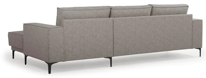 Sivo-hnedá rohová pohovka (pravý roh) Copenhagen – Scandic