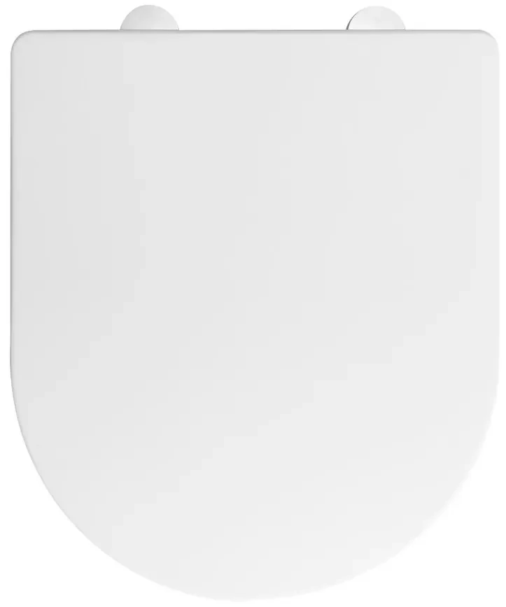Aqualine Aqualine, VERMET WC sedátko, Soft Close, biela, VRS008