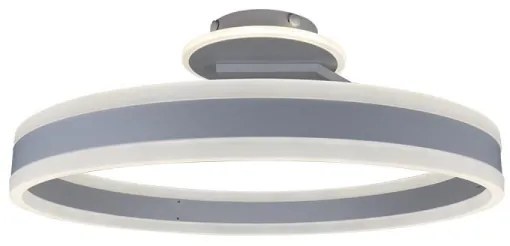 LED Stmievateľný prisadený luster LED/86W/230V 3000-6500K biela + diaľkové ovládanie