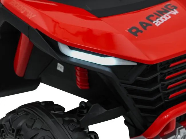 Elektrické autíčko RACING Road 2000 červené