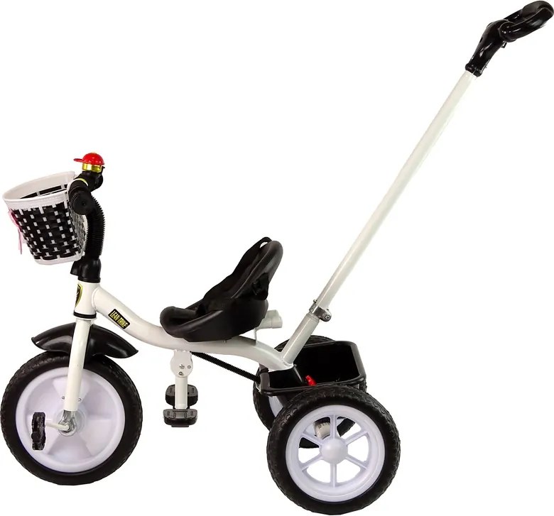 LEAN Trike Trojkolka PRO100 Čierny kôš EVA kolesá