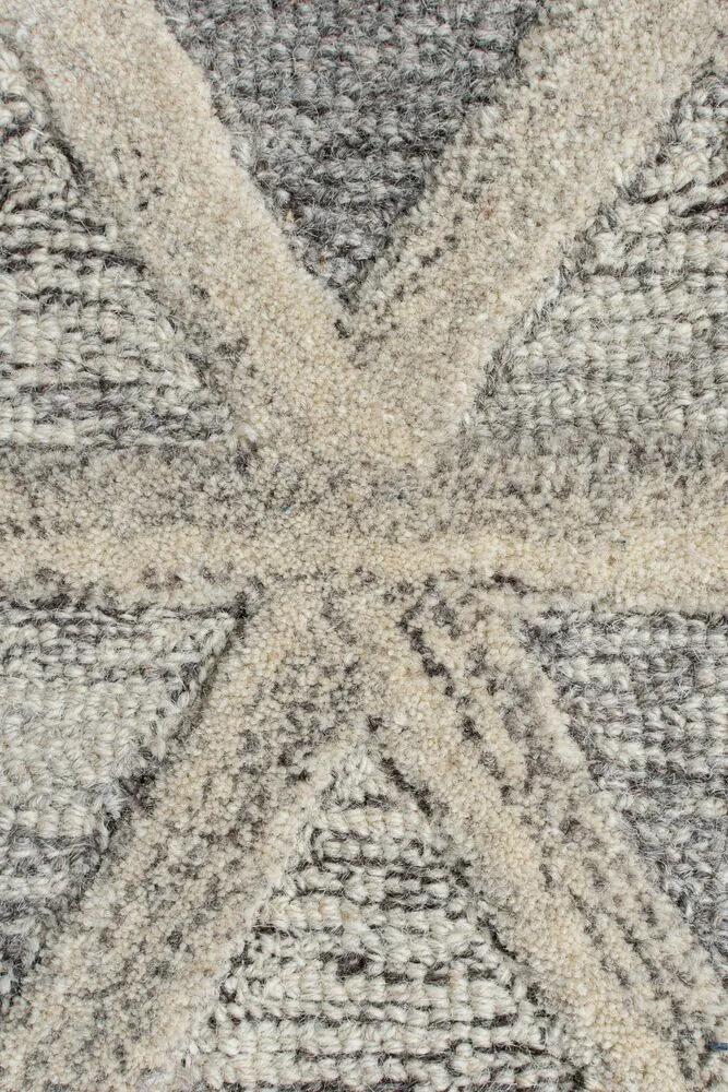 Flair Rugs koberce Kusový koberec Moda River Grey / Multi - 200x290 cm