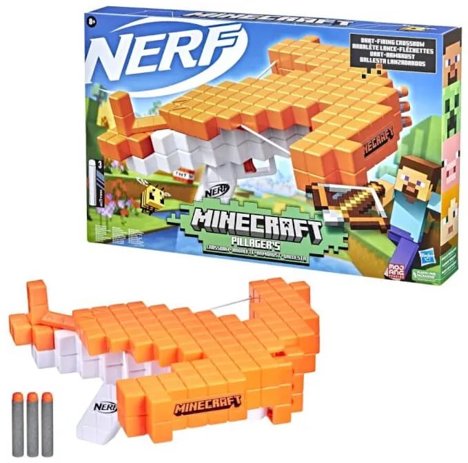 NERF MINECRAFT PILLAGERS CROSSBOW kuša