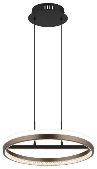 Globo 67179H - LED závesné svietidlo na lanku DELLA LED/40W/230V 3000/4000/6000K priemer 39,7 cm