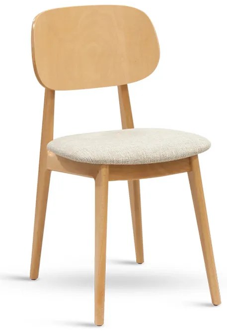 Stima Stolička BUNNY/LÁTKA Vyberte odtieň ->: Buk, Vyberte látku ->: LUX Antracit 6