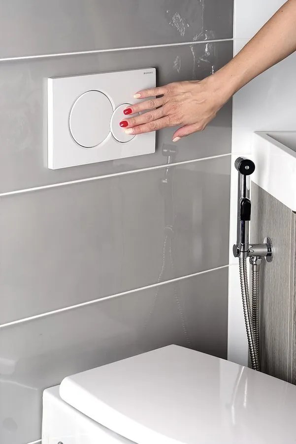 Geberit Sigma01 - Ovládacie tlačidlo SIGMA01, alpská biela 115.770.11.5
