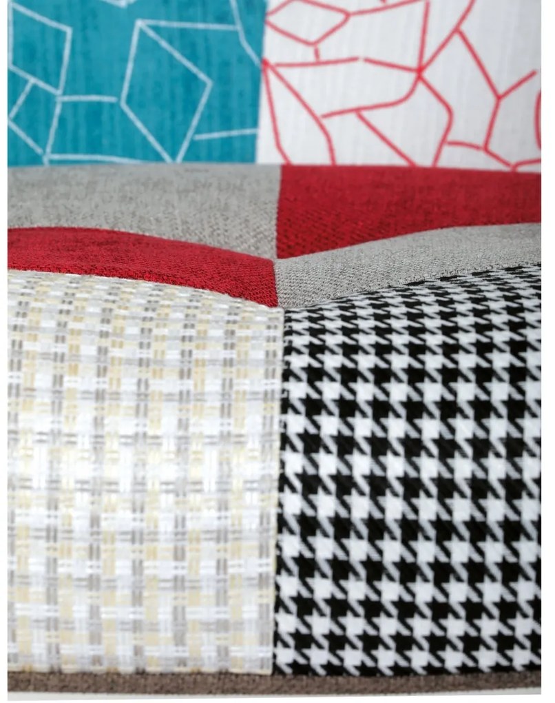 Hojdacie kreslo PW2, patchwork