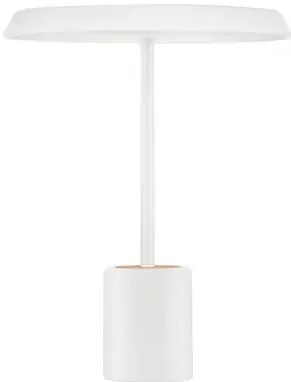 Moderná stolová lampa Ophelia Biela