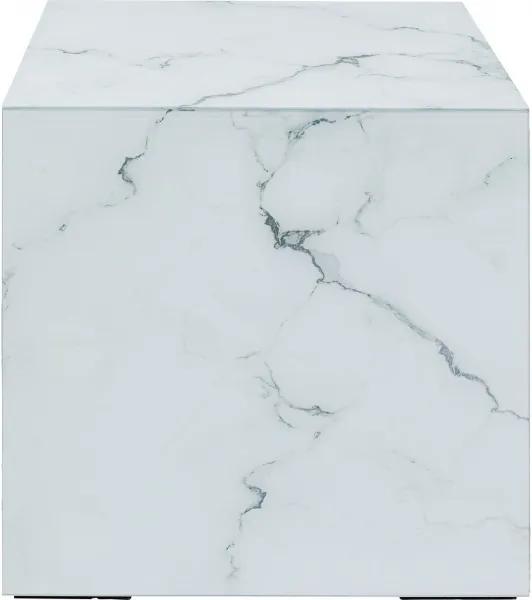 KARE DESIGN Odkladací stolík Luxury Marble 45x45 cm 50 × 45 × 45 cm