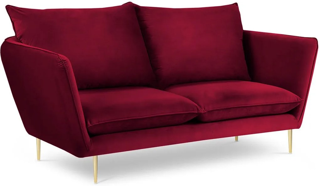 MAZZINI SOFAS Zamatová dvojmiestna pohovka Verveine 175 × 90 × 96 cm