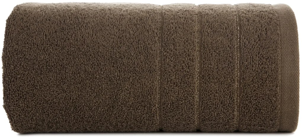 BAVLNENÝ UTERÁK DALI 50X90 CM TMAVOHNEDÁ