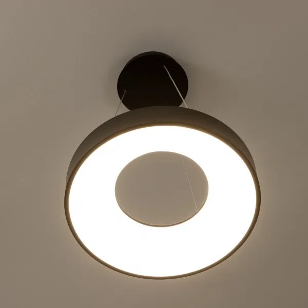 Brilagi - LED stmievateľný luster na lanku FALCON II LED/67W/230V pr. 40 cm čierny + diaľkový ovládač