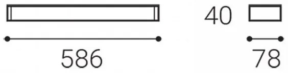 LED2 - LED Kúpeľňové nástenné svietidlo QUADRA LED/12W/230V IP44 3000K/4000K