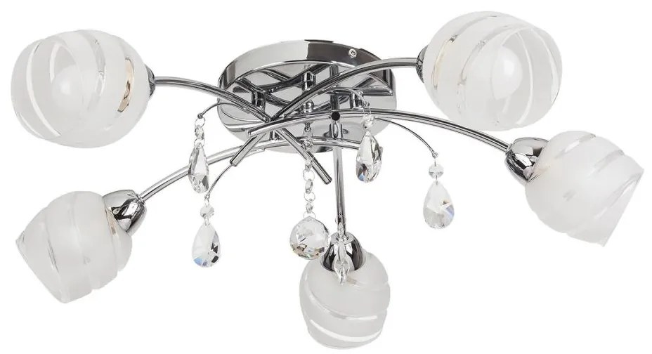 Rabalux 2622 - Stropné svietidlo MELISSA 5xE14/60W/230V
