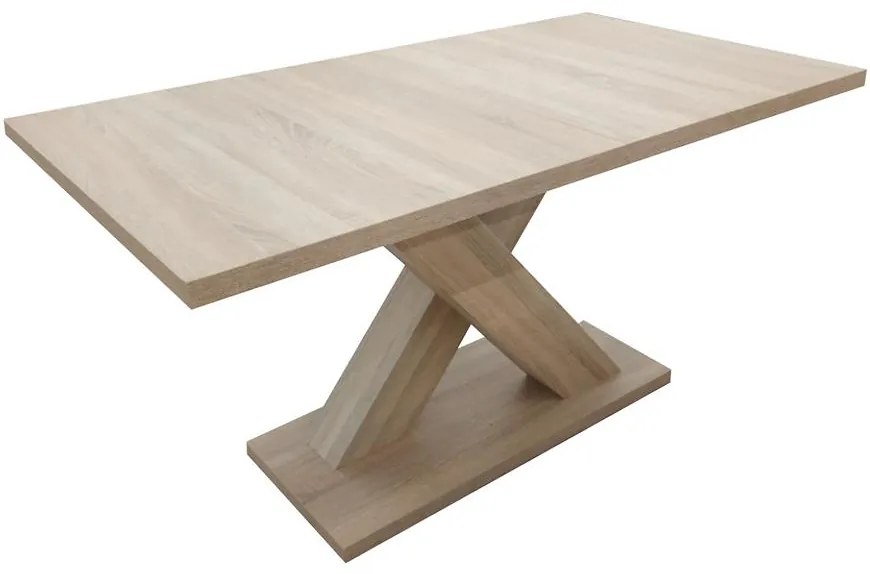 Rozkladací stôl Hodor 146/186x80cm Dub Sonoma