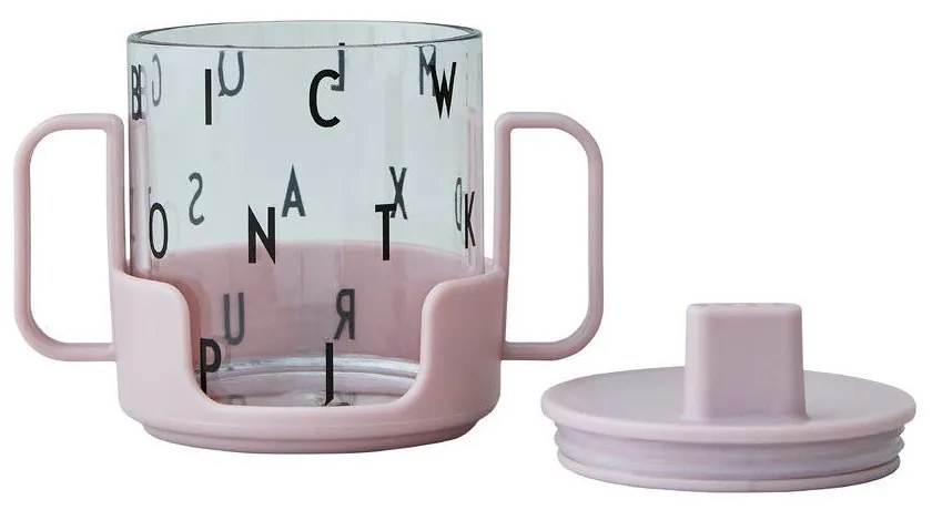 Levanduľovofialový detský hrnček Design Letters Grow With Your Cup