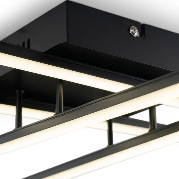 Brilagi - LED stropné svietidlo STRIPES LED/37W/230V čierne