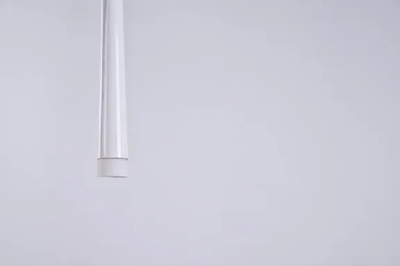 Minimalistické svietidlo Stylo 8 biele