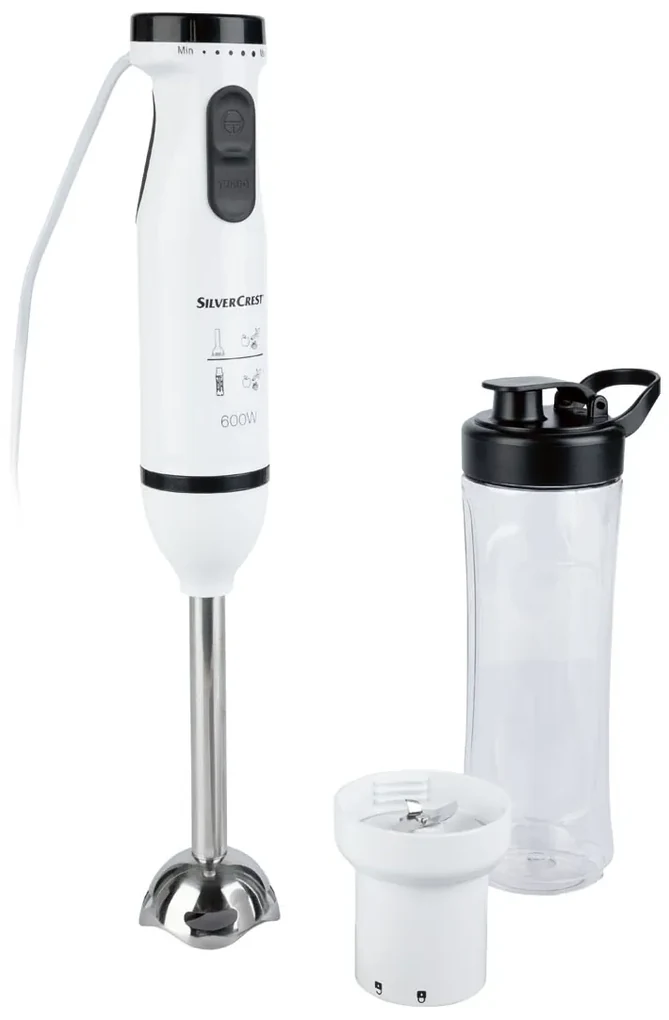 SILVERCREST® KITCHEN TOOLS Tyčový mixér so šľahačom SSSM 600 A1 (100343910)