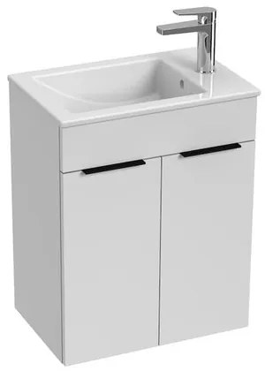 Jika Cube kúpeľňová skrinka s umývadlom 50,5x34x62,2 cm biela h4536411763001 5364.1.176.300.1