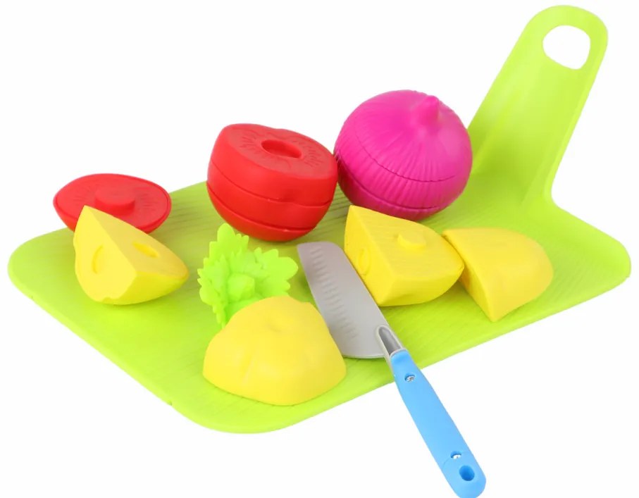 Lean Toys Súprava na krájanie zeleniny s príslušenstvom