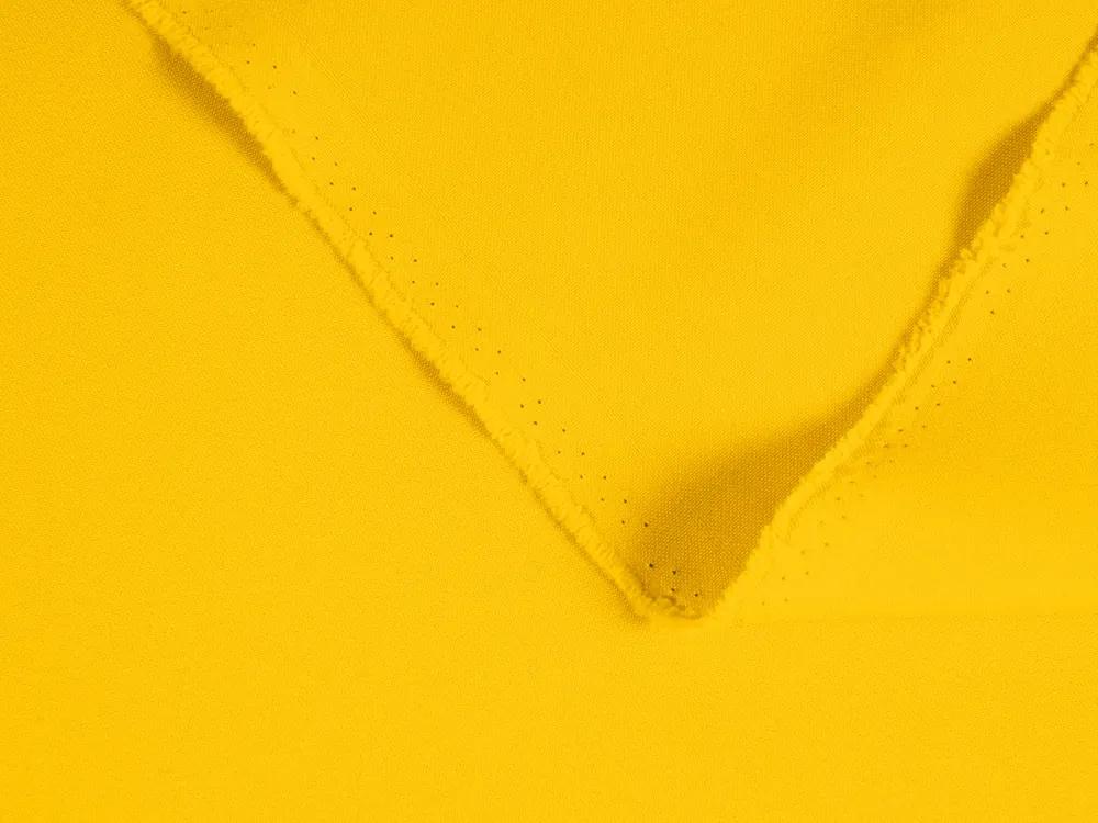 Biante Dekoračný záves Rongo RG-029 Sýto žltý 140x170 cm