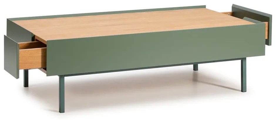 Zelený konferenčný stolík Teulat Arista
