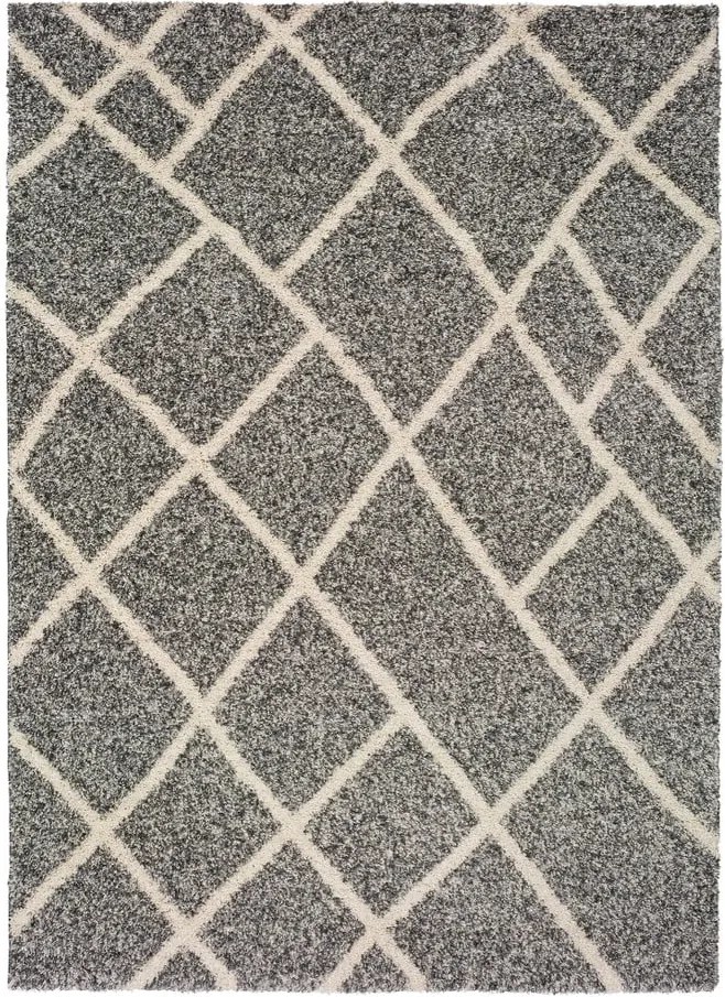Sivý koberec Universal Kasbah Grey, 133 × 190 cm