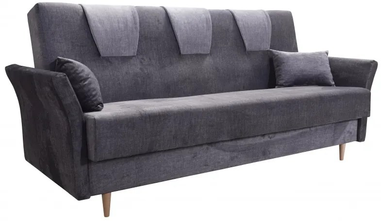 Sedacia súprava Boston 3+1+1, zelená (MIL 17015/17016, wenge)