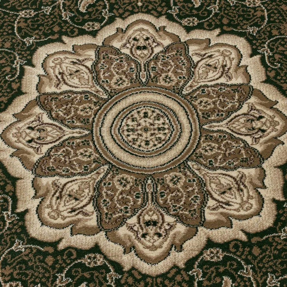 Ayyildiz, Kusový koberec Kashmir 2601 green, 80x150, zelená, obývacia izba