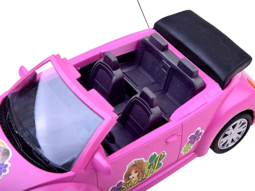 RC Autíčko Beetle Cabrio na diaľkové ovládanie Inlea4Fun ALDINE SMALL CAR