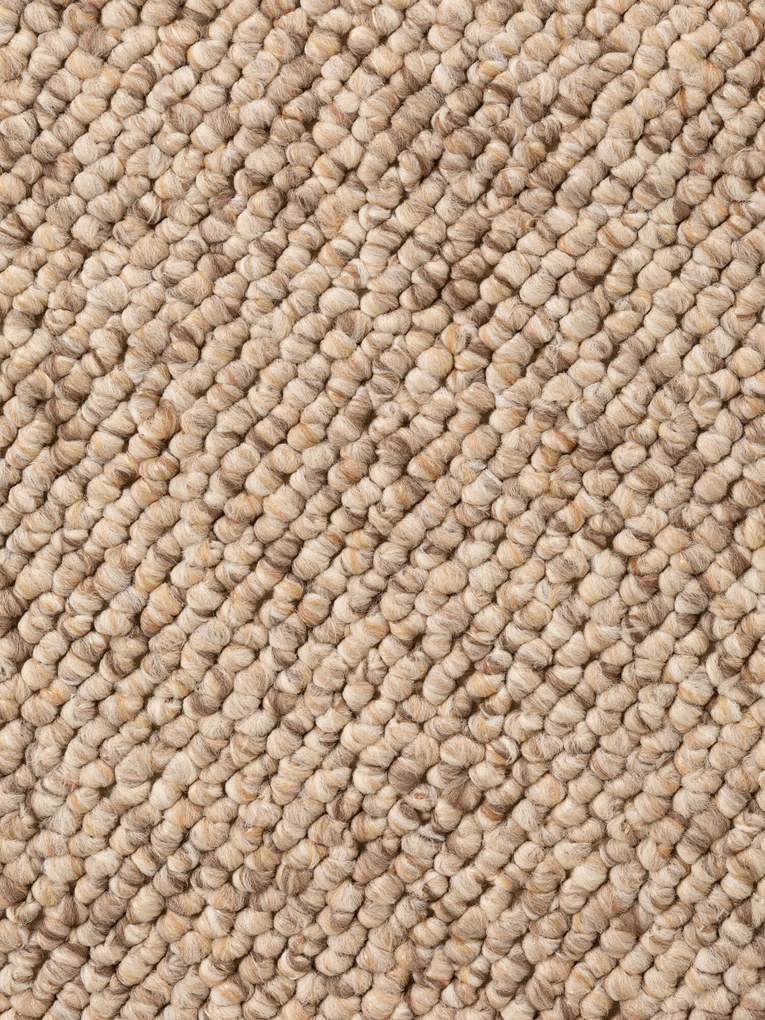 BT Carpet, Kusový koberec Wolly 102842 kruh, 133x133 (priemer) kruh, béžová, obývacia izba