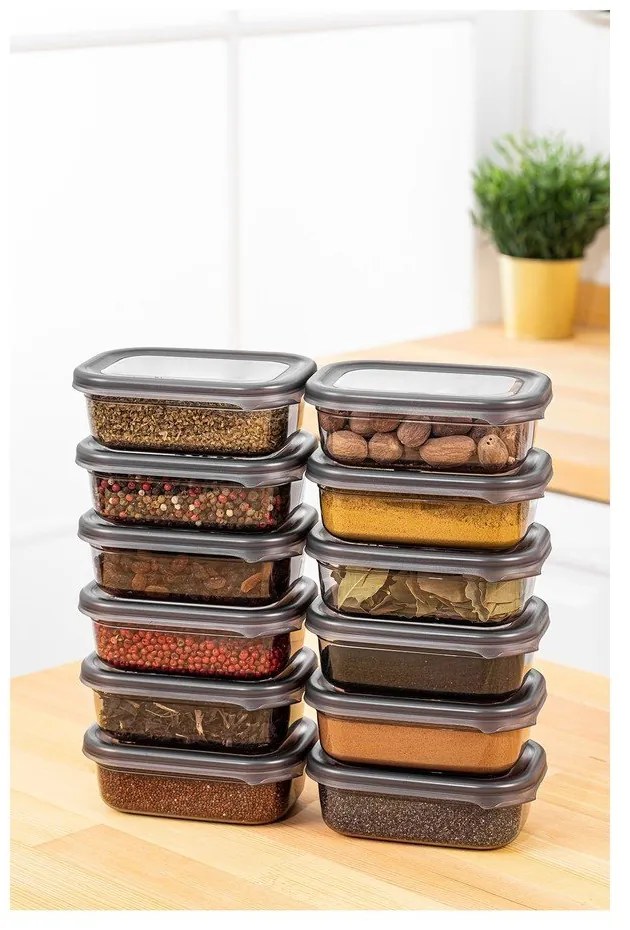 Dózy v súprave 12 ks na potraviny Fresco – Hermia