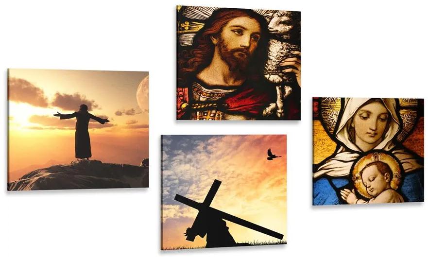 Set obrazov nebeské kráľovstvo Varianta: 4x 40x40