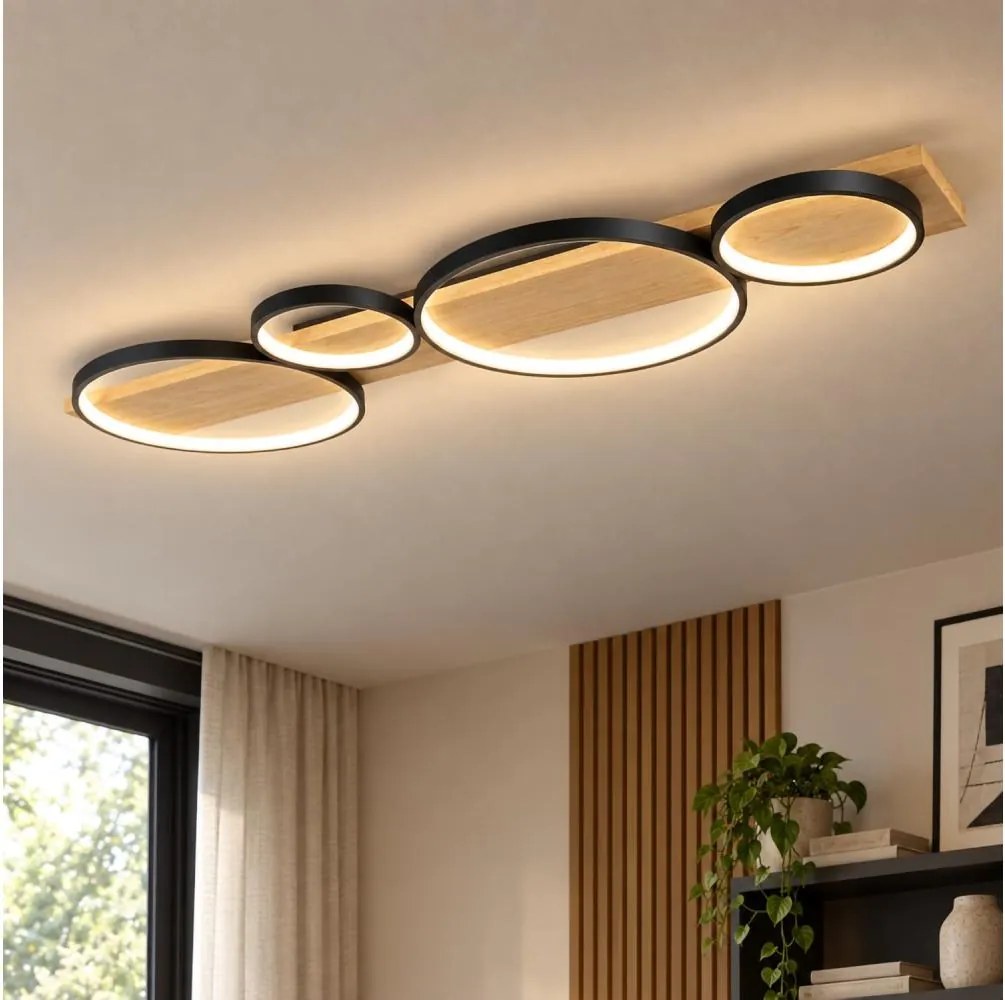 BRILAGI - LED Stropné svietidlo PLANK LED/38W/230V 4000K 40x120 cm drevo