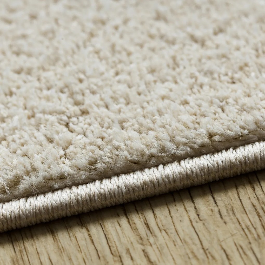 Dywany Łuszczów, Kusový koberec Fusion 8299 cream/beige, 120x170, biela, kancelária
