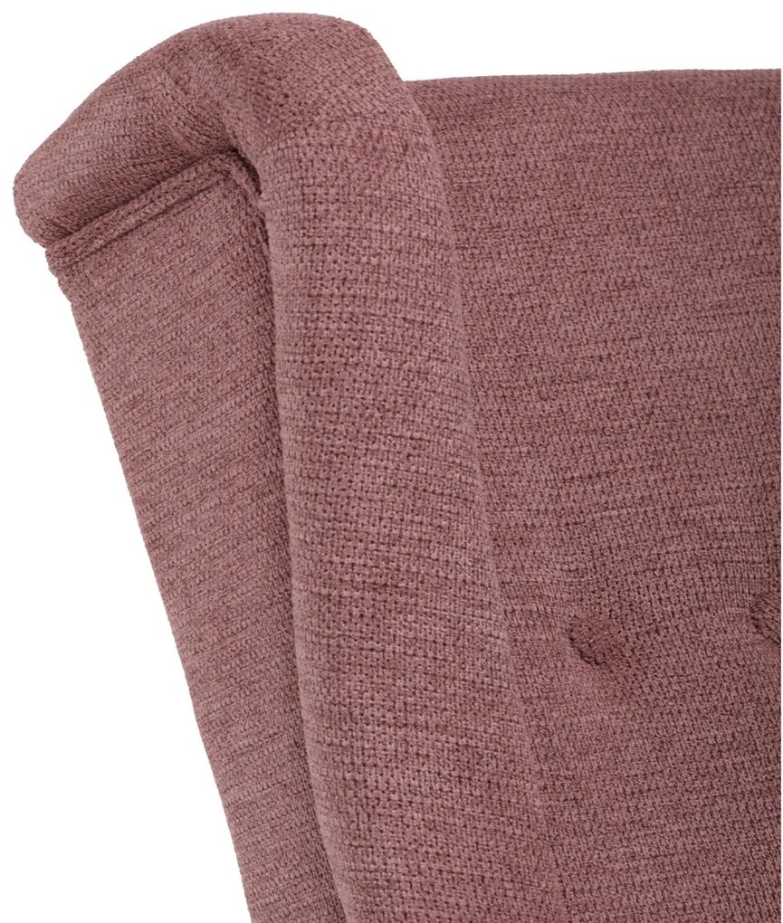 Kreslo s ušami PINK2, ružová
