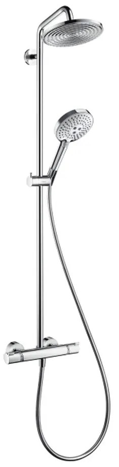 Hansgrohe Raindance Select S, sprchová súprava Showerpipe 240 1jet, chrómová, HAN-27115000