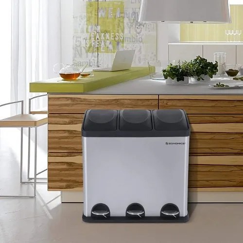 Recyklačný odpadkový kôš SONGMICS LTB54L