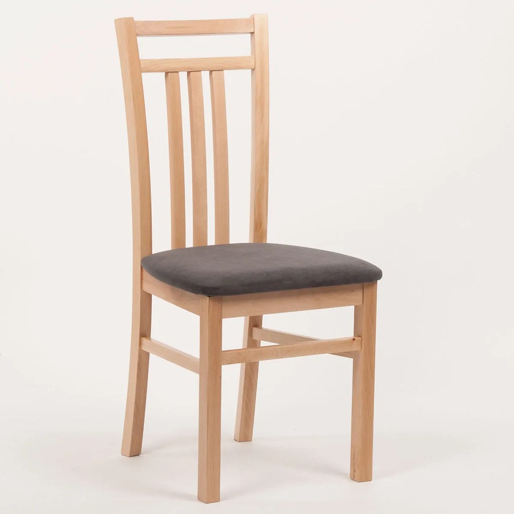 Stima Stolička LOTY Vyberte odtieň ->: Čerešňa, Vyberte látku ->: VELVET terracota 44