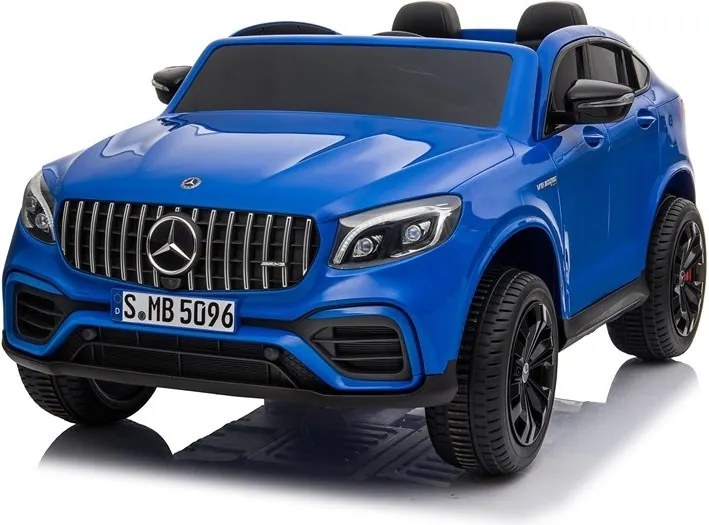 LEAN CARS Elektrické autíčko Mercedes GLC 63S MP4 modré lakované