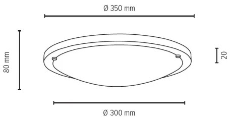 Spot-Light 4753474 - Stropné svietidlo FRIDA 2xE27/40W/230V