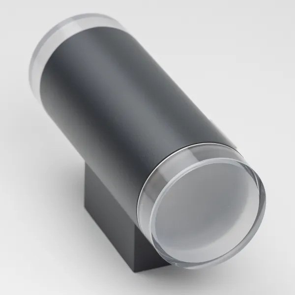 Brilagi - Vonkajšie nástenné svietidlo MATERA 2xGU10/30W/230V antracit IP54