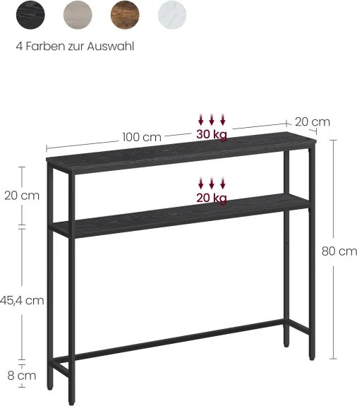 Konzolový stolík LNT131B22