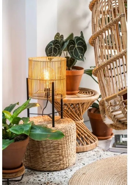 Lucide 03540/01/72 - Stolná lampa JANTINE 1xE27/40W/230V