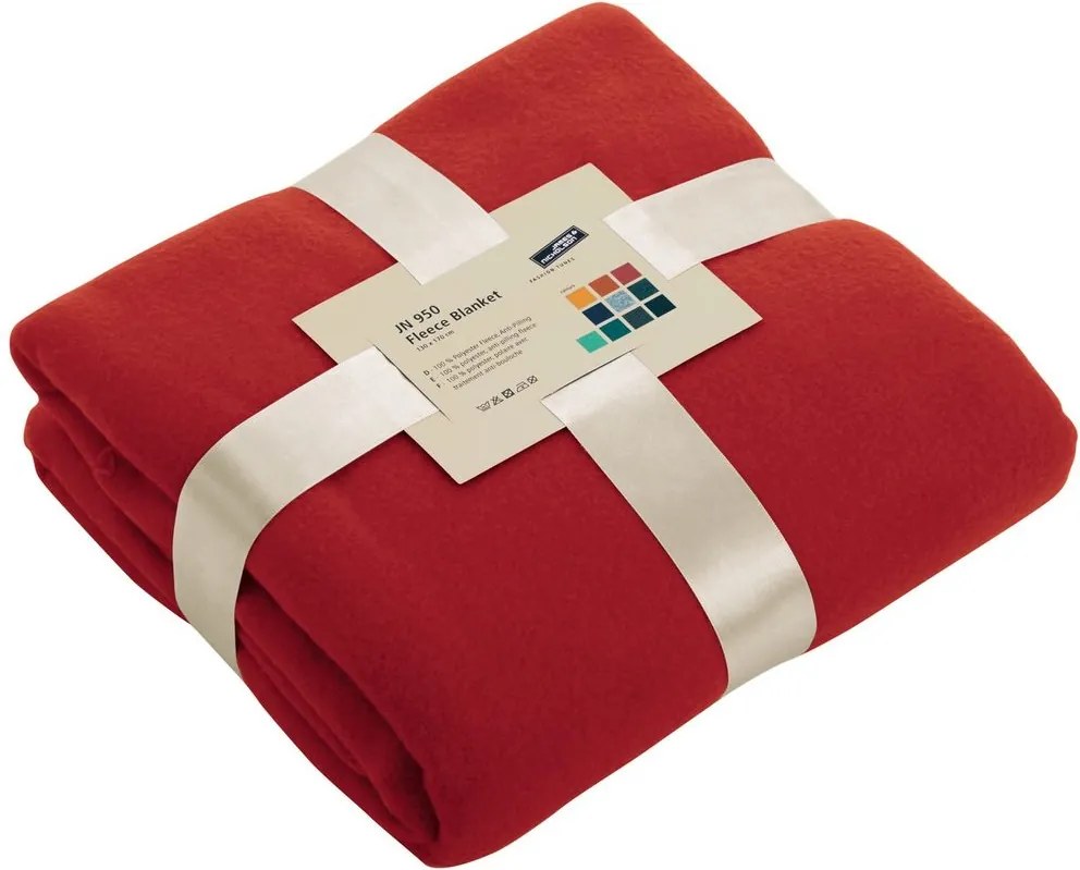 Daiber Fleecová deka 130x170 cm JN950 - Strieborná | 130 x 170 cm